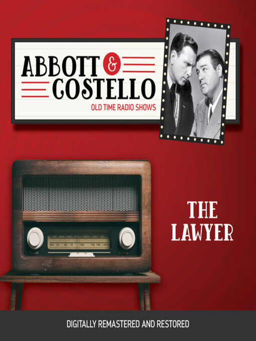 Title details for Abbott and Costello by Bud Abbott - Wait list